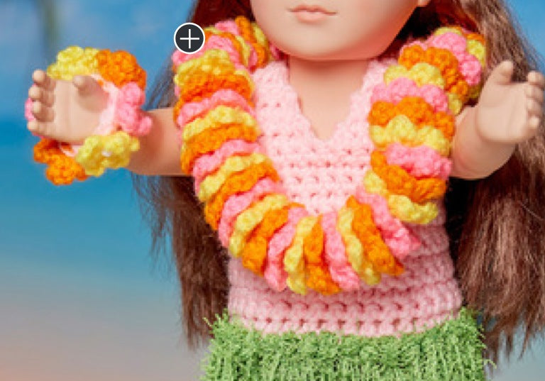 Easy Knit Aloha Hula Doll