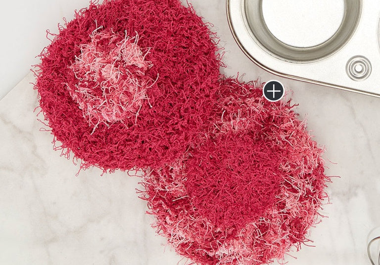 Easy Make It Shine Knit Scrubby