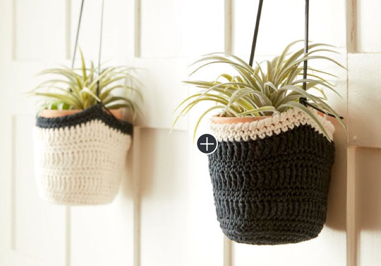 Easy Crochet Hanging Pot Cozy