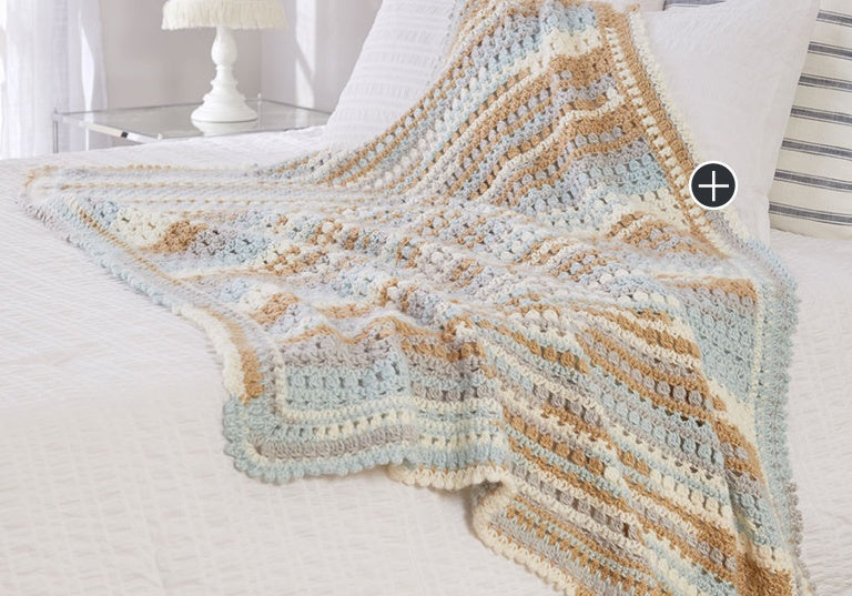 Easy Crochet Summer Breeze Throw