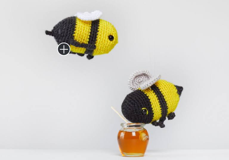 Easy Henry and Honey Crochet Bumblebee
