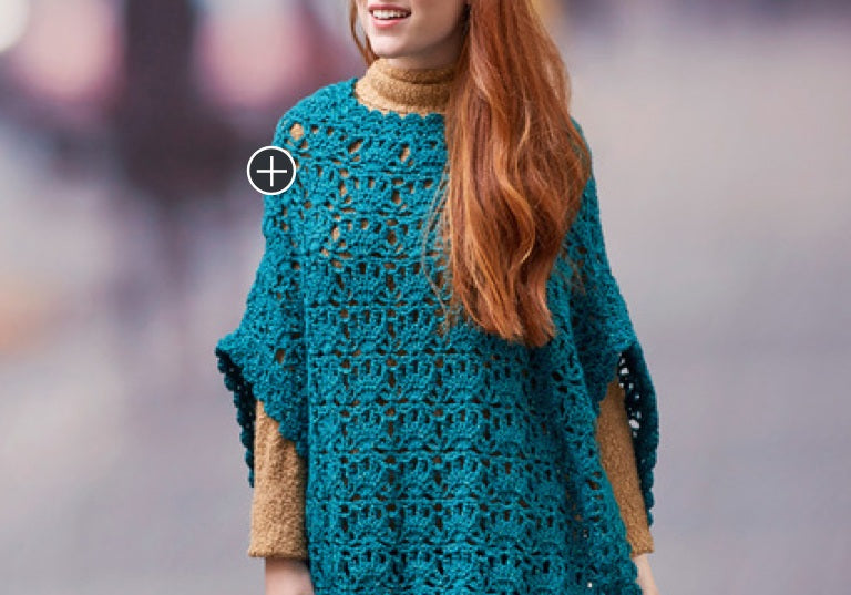 Intermediate Let's Party Crochet Poncho