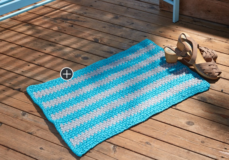 Easy Crochet Outdoor Mat