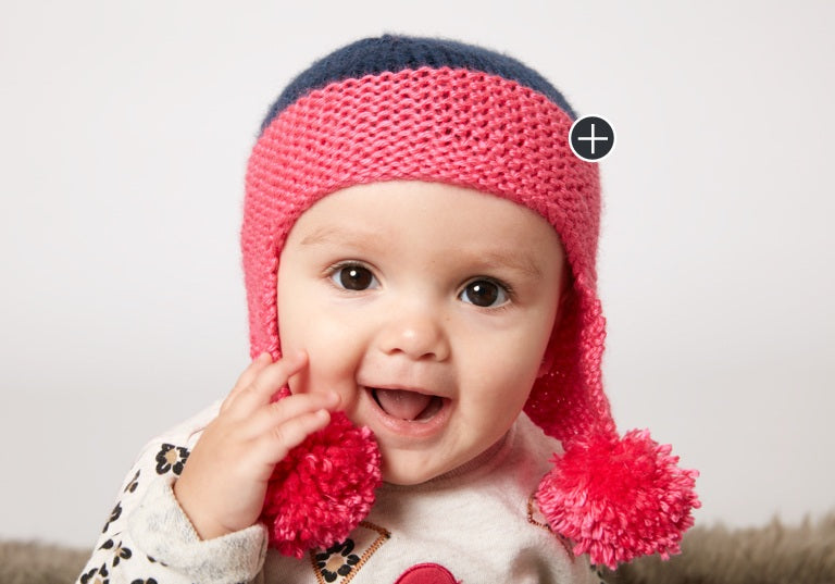 Easy Baby Earflap Hat