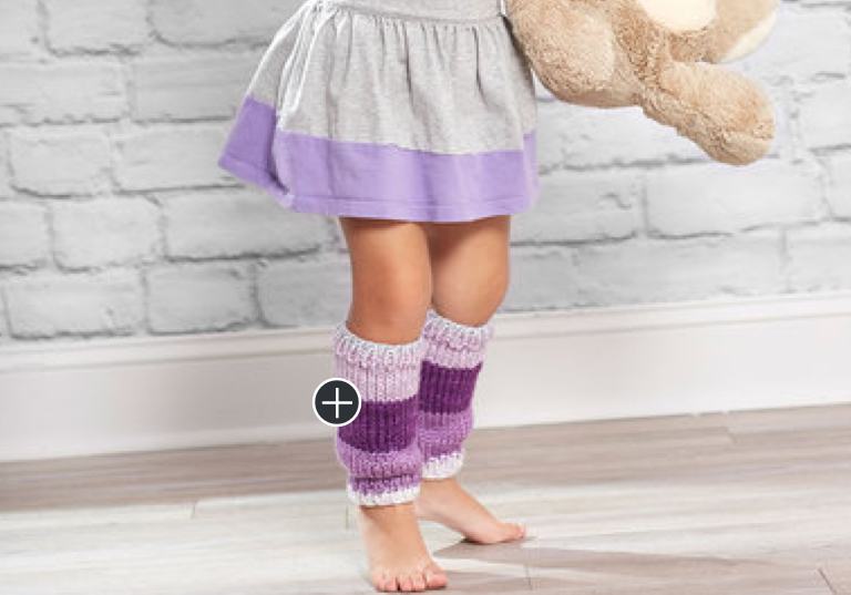 Easy Knit Little Legwarmers