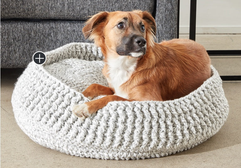 Easy Crochet Pet Bed