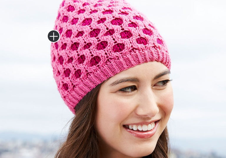 Intermediate Capriciously Chic Knit Hat