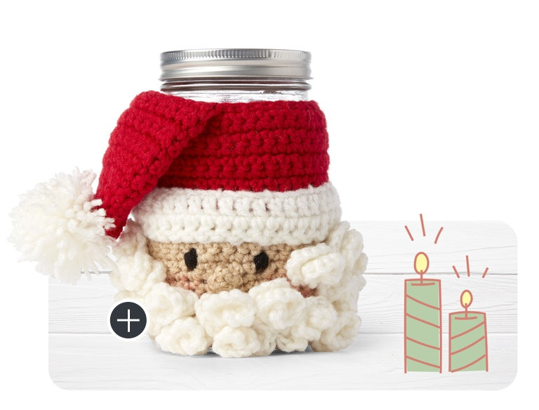 Beginner Santa Candy Jar