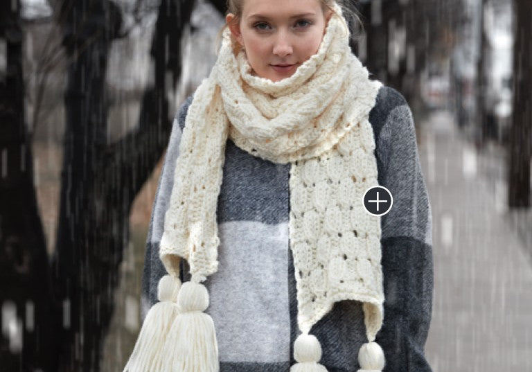 Easy 'Make It Big' Knit Super Scarf