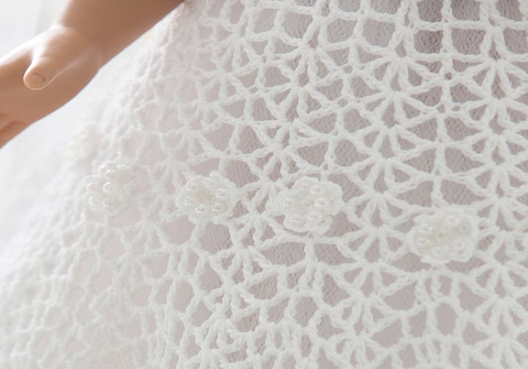 Experienced Crochet Doll Wedding Dress