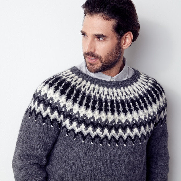 Intermediate His & Hers Knit Yoke Sweaters