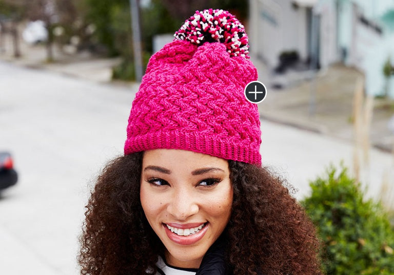 Intermediate Curvaceously Chic Knit Hat