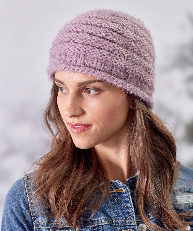 Cozy Style Knit Hat Free Pattern LM5689