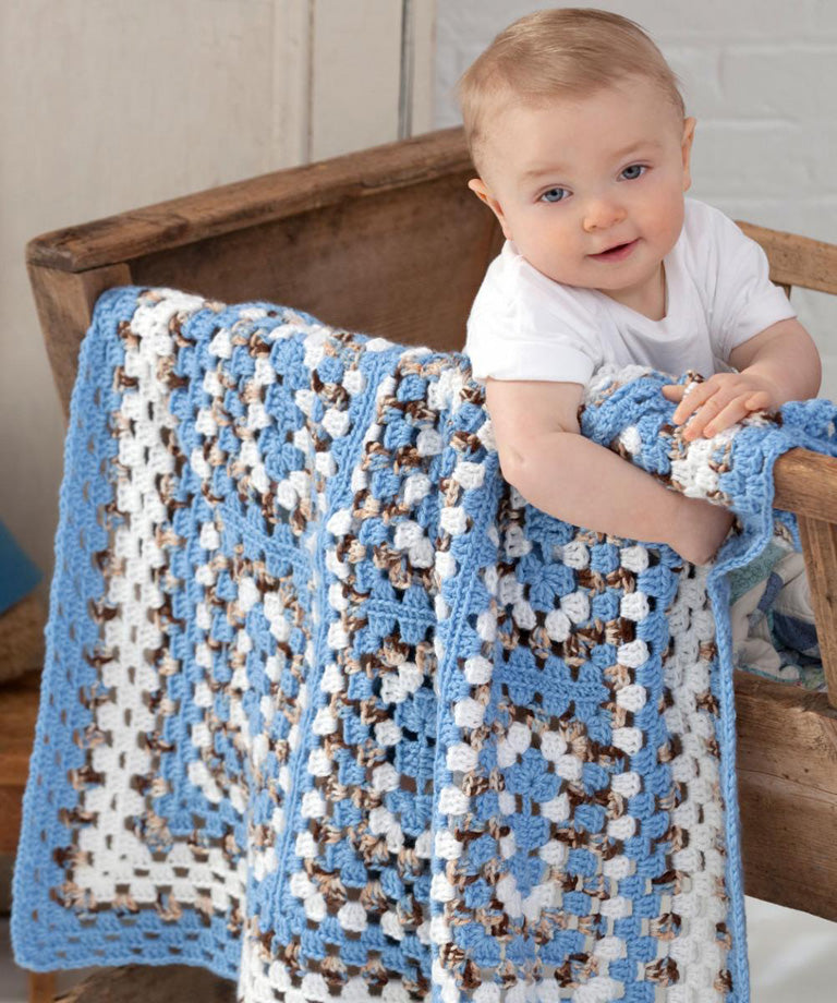 Around the Block Baby Blanket