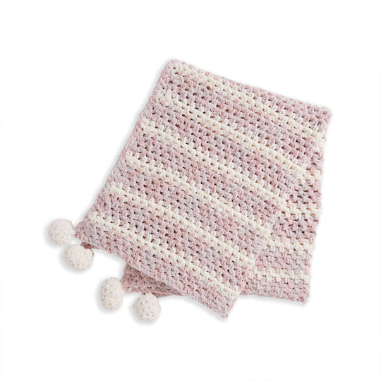 Bernat Puffy Crochet Baby Blanket