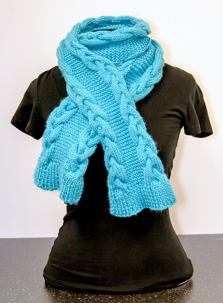 Blue-Scarf