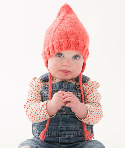 Cutie Pointed Hat Free Knitting Pattern LW5202