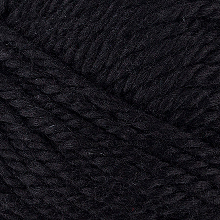 E856 Red Heart Soft Essentials yarn in 7002 Black