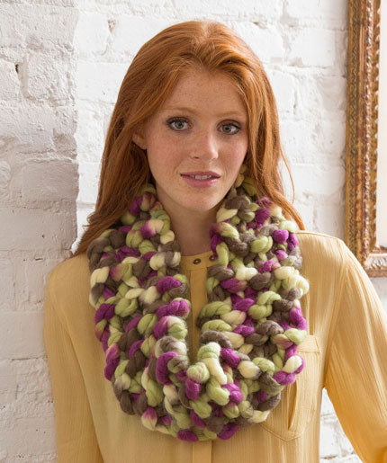 Irresistibly Hip Cowl Free Knitting Pattern LW4993