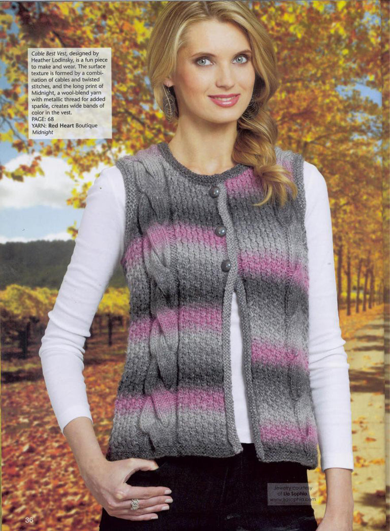 Knit-'n-Style---Cable-Best-Vest