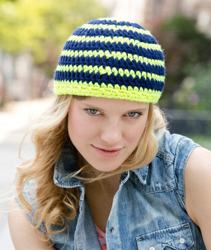 Striking Stripes Hat Crochet Pattern