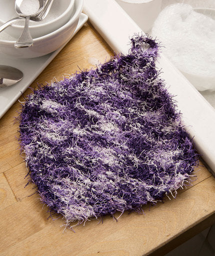 LW5114 Corner-to-Corner Scrubby Knitting Pattern