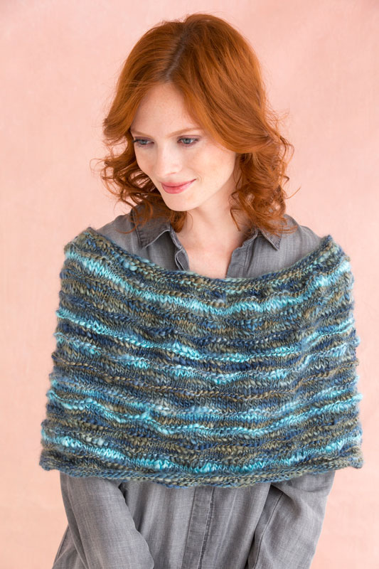 Multi-Wear Cowl Free Knitting Pattern LW5024