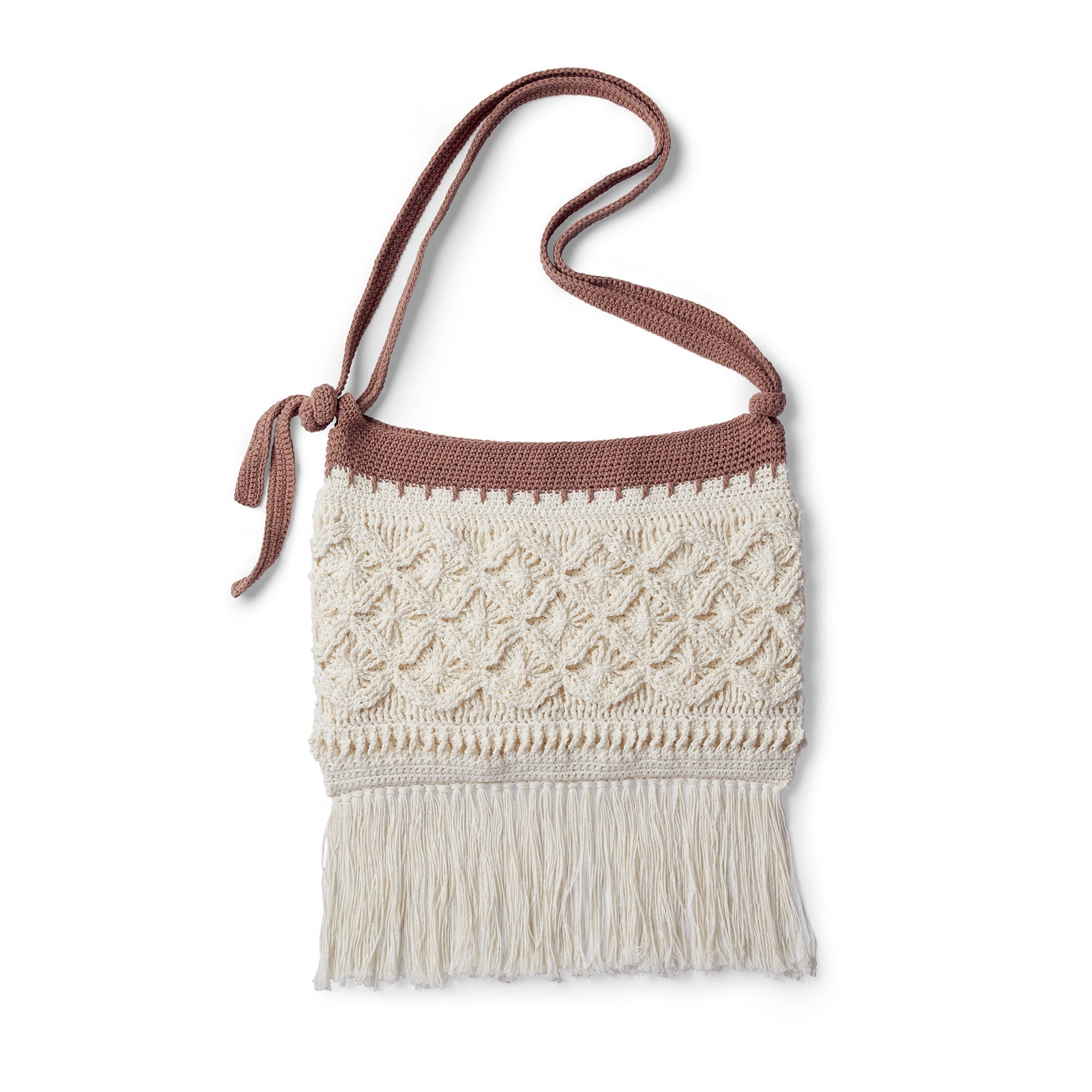 Mock-Rame Crochet Bag