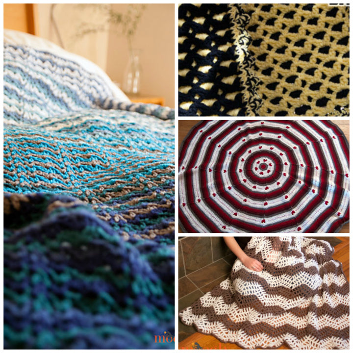 Free crochet patterns by Moogly featuring Red Heart Yarns!