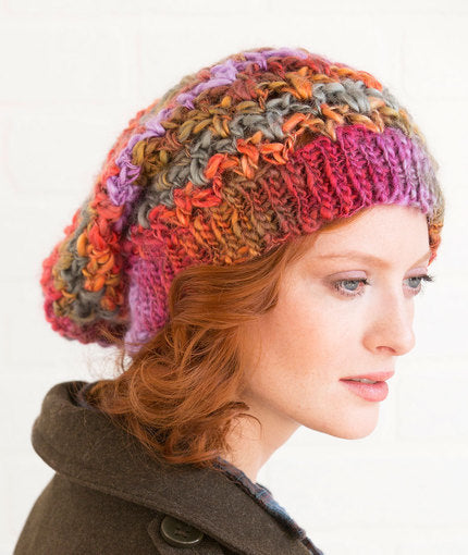 Upscale Slouchy Hat Free Crochet Pattern LW5166