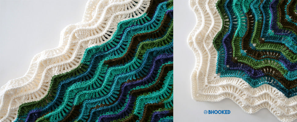 Bernat Lacy Crochet Shawl