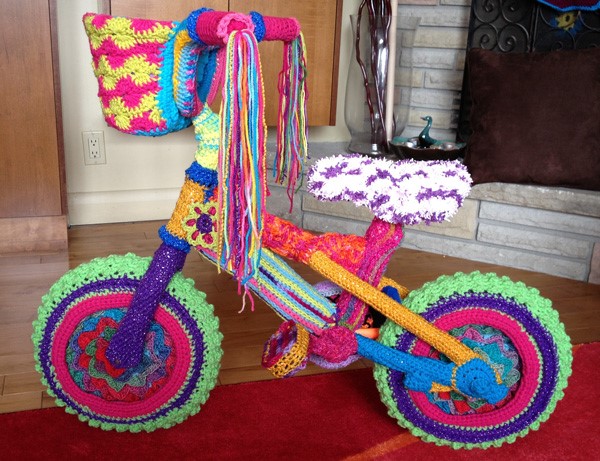 Bicycle Wheel Motif Free Crochet Pattern  Crochet patterns, Crochet, Free  crochet