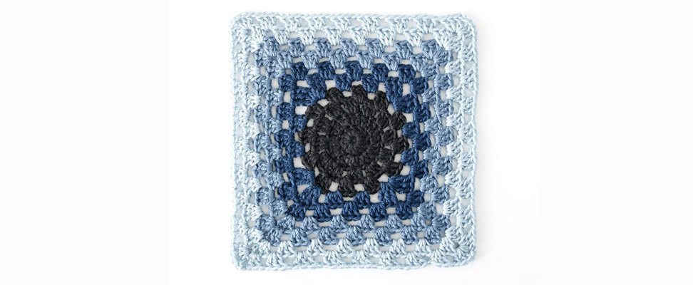 Gradient Effect Granny Square