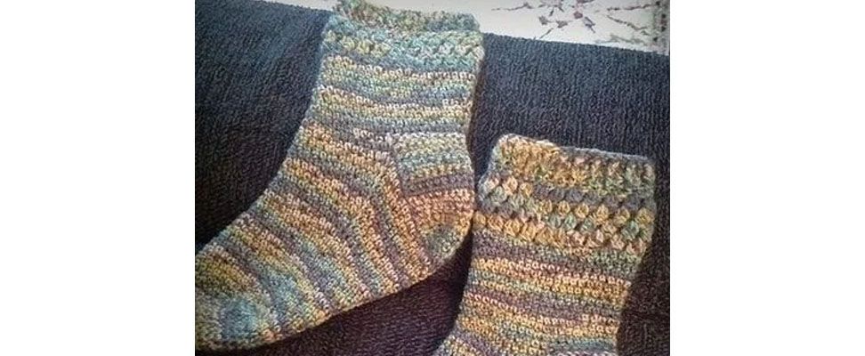 Socks in Patons Kroy Socks yarn