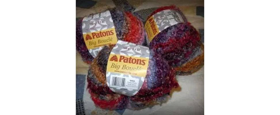 Patons Big Boucle yarn