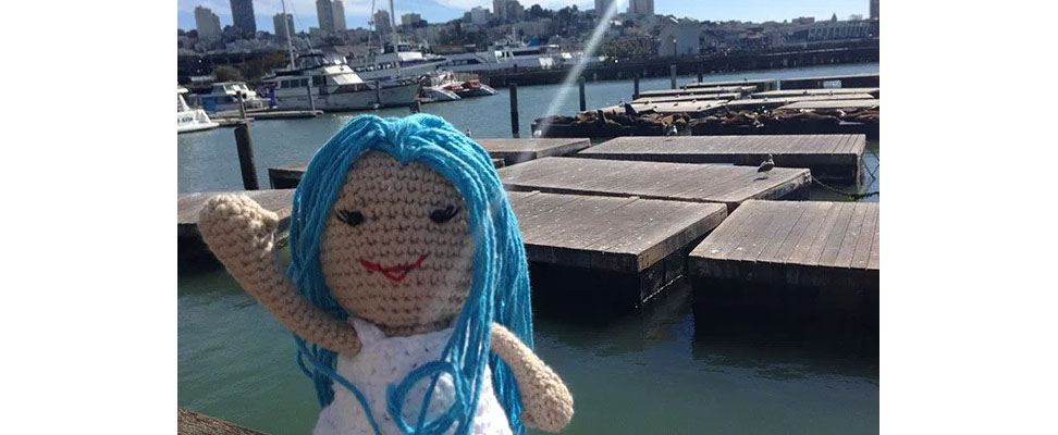 Lily Sugar'n Cream Doll at Pier 39