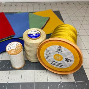 Cotton quilting threads image