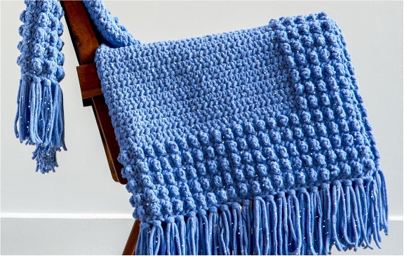 Bernat Bobble Around Crochet Blanket
