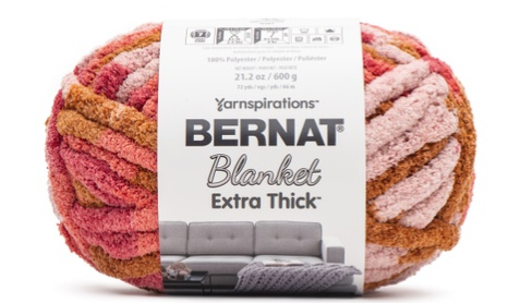 Bernat Blanket Extra Thick Yarn Ball Shot