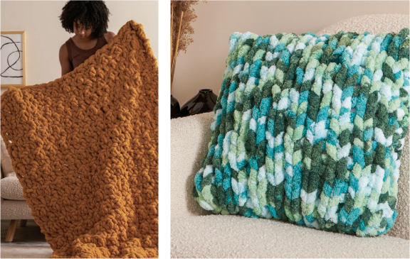 Introducing Bernat Blanket Extra Thick