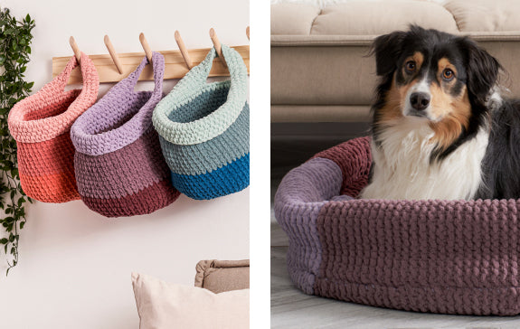 O'Go Introducing Bernat Blanket Basket