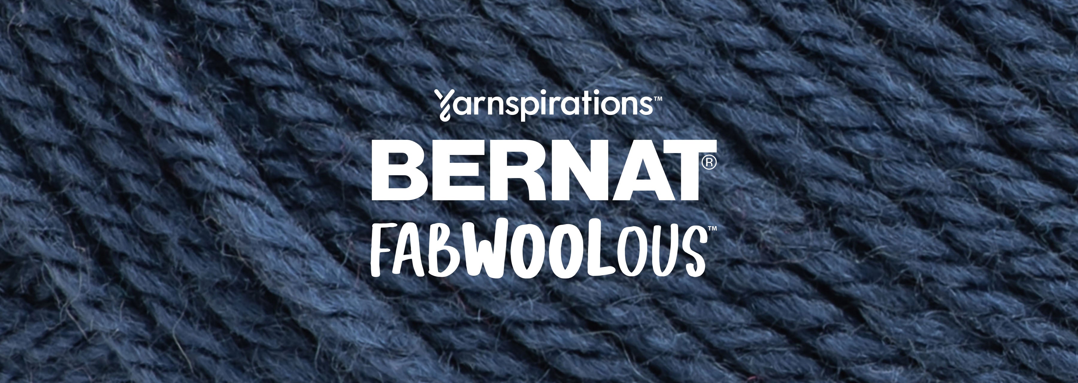 Introducing Bernat Fabwoolous Yarn Banner