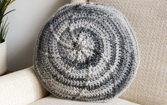 Bernat Be Spoke Crochet pillow