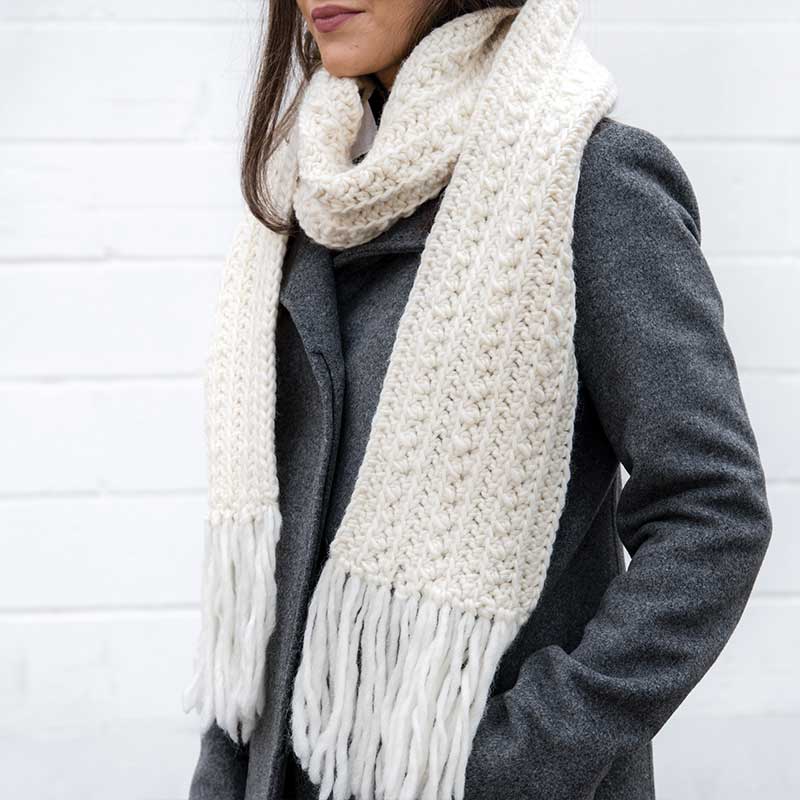 How to Crochet a Scarf for the Ultimate Beginner