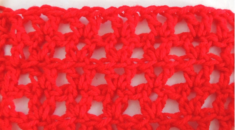 How to Crochet Classic DC V-Stitch (Plus 3 Variations)