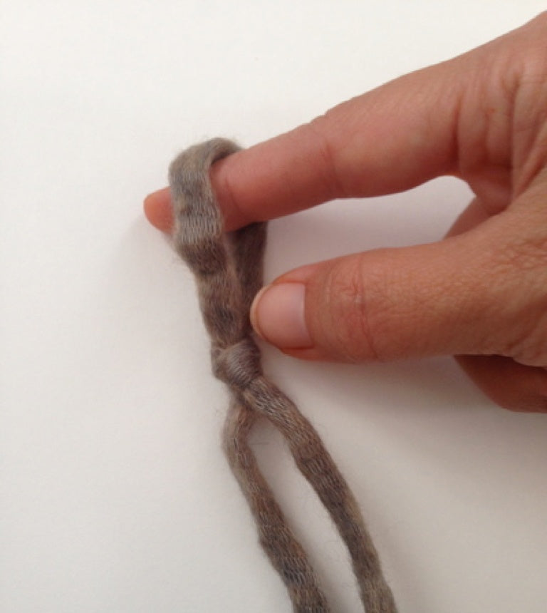 How to Finger Crochet (No Hook Needed)