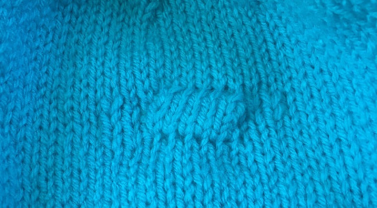 How to Fix a Hole in Your Knitting with Embroidery | Yarnspirations