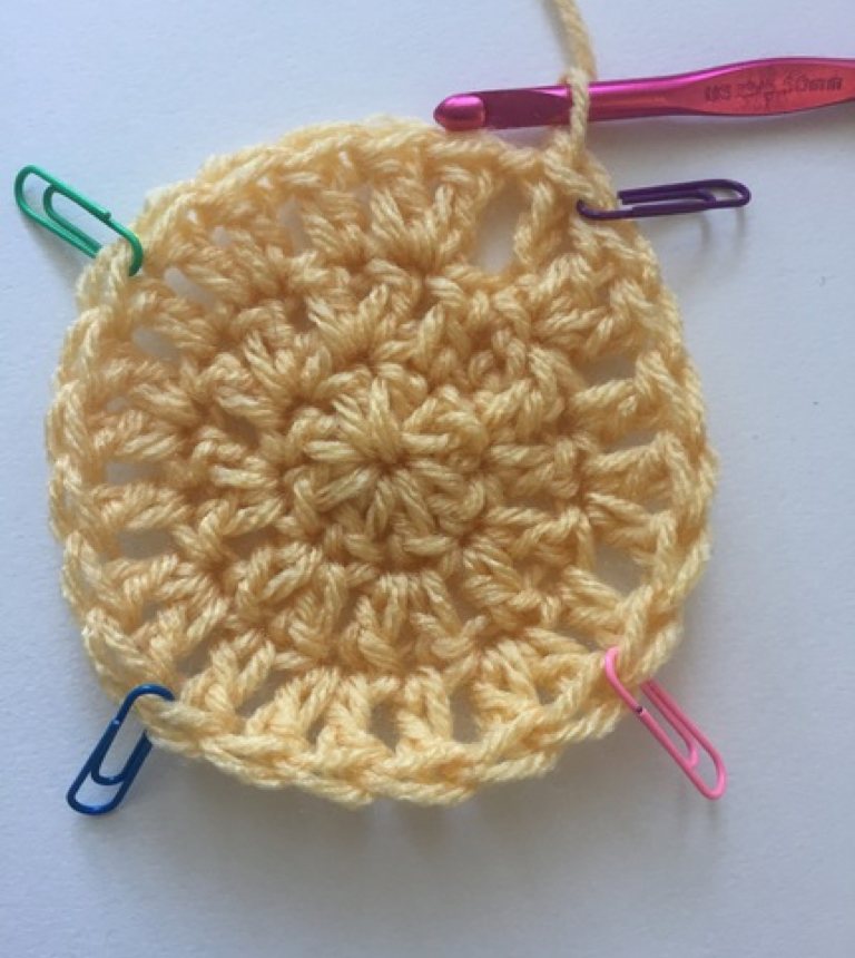 How to Square a Crochet Circle