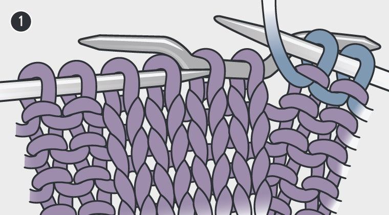 How to Knit Cables Cable 4 Back (C4B)