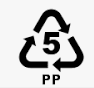 Class 5 recyclable - Polypropylene